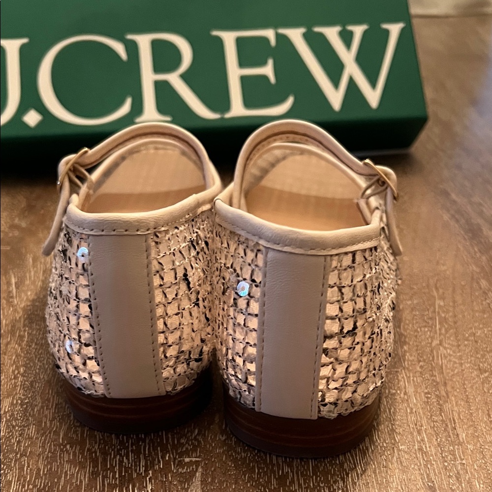 J. Crew Sequin Mary Jane Flats - Picture 6 of 9
